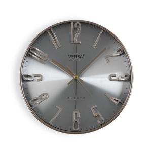 Reloj de pared en plástico pplateado