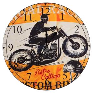 Reloj de pared multicolor 60cm