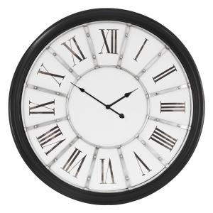 Reloj de pared redondo blanco-negro gotemburgo ø71 cm