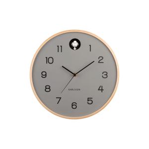 Reloj de pared redondo ø31,5cm - gris
