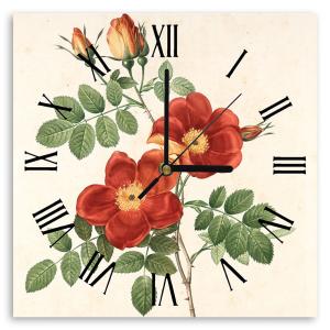 Reloj de Pared Rosa Balsamina cm. 30x30