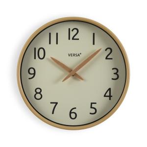 Reloj  en plástico beige