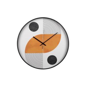 Reloj naranja/ de acrílico 60x4.5x60cm