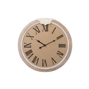 Reloj natural de madera 60x5x60cm