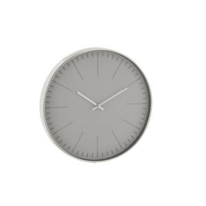 Reloj silvester plástico plata Alt. 39 cm