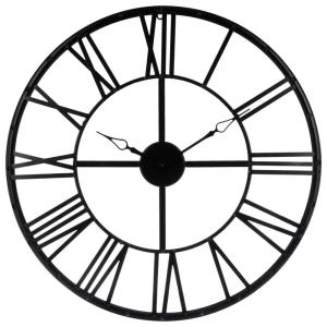 Relojes vintage de metal negro ø69,5 cm