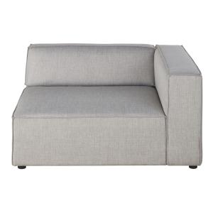 Reposabrazos para sofá esquinero derecho gris