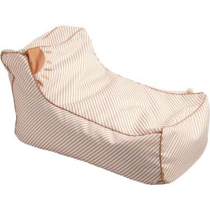 Reposapiés de poliéster blanco 75x45cm