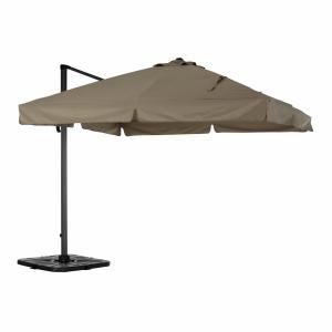 Repuesto de tejido para parasol 300x300cm cuadrado Taupé