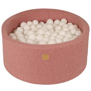 Rosa piscina de bolas: blanco h40