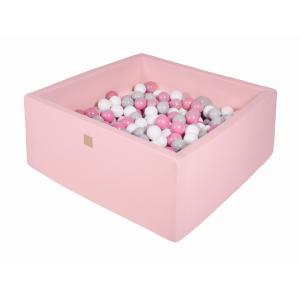 Rosa piscina de bolas: gris/blanco/rosa claro