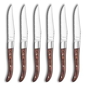 Royal Steak Madera - 12 cuchillos carne