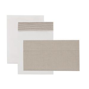 Sabana cuna 3 pcs (cuna 70) 70x140x1 cm beige