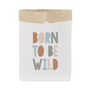 Saco almacenaje de papel blanco born to be wild multicolor…