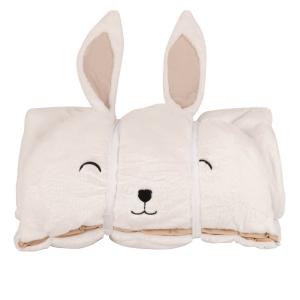 Saco de dormir infantil con diseño de conejo blanco