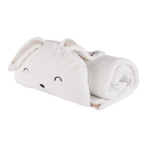 Saco de dormir infantil con diseño de conejo blanco