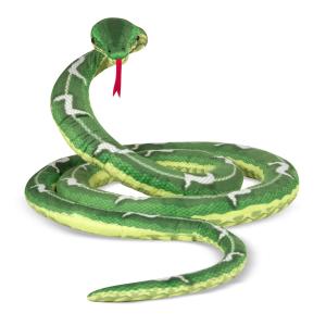 Serpiente de peluche gigante de 4 metros