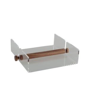 Servilletero en acrílico y madera