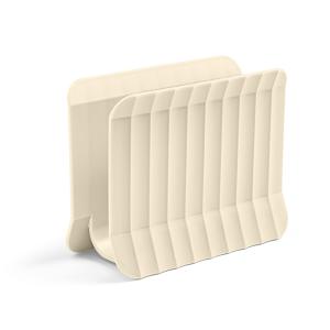 Servilletero vertical de polipropileno beige mate