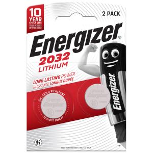 Set de 2 pilas Energizer de litio CR2032