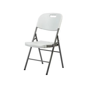 Set de 2 sillas plegables para exteriores blanco y gris de…