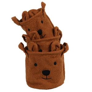 Set de 3 cestas ositos de almacenamiento 15x21/17x22/20x25…