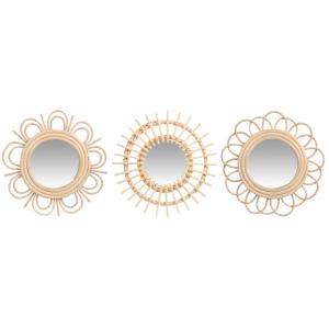 Set de 3 espejos redondos D. 25 cm
