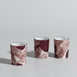 Set de 3 velas de té perfumadas ·''Rosa Tonka'' en recipien…