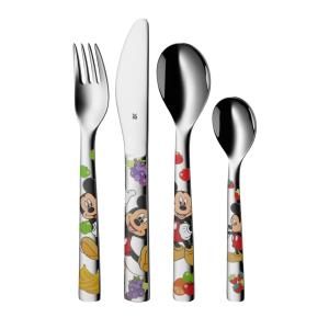 Set de 4 pièces Mickey en inox  multicolore