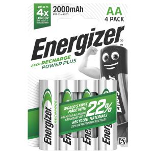 Set de 4 pilas Energizer AA 2000mAh