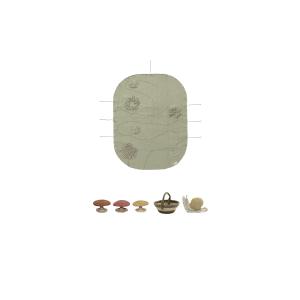 Set de juego textil caracol 50 x 65 cm