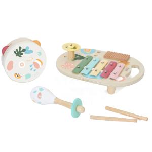 Set de música de madera para niños