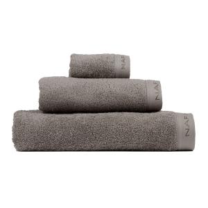 Set de tres toallas de baño (30x50 50x100 70x140) gris