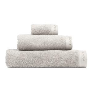 Set de tres toallas de baño (30x50 50x100 70x140) gris perl…