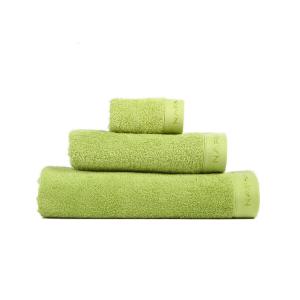 Set de tres toallas de baño (30x50 50x100 70x140) verde