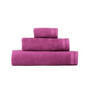Set de tres toallas de baño (30x50 50x100 70x140) violeta