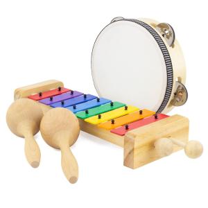 Set musical con 3 instrumentos