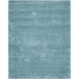 Shag azul aqua alfombra 245 x 305