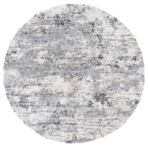 Shag marfil/beige alfombra 100 x 100