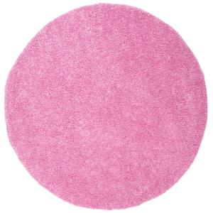 Shag rosa alfombra 120 x 120