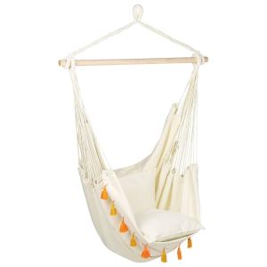 Silla colgante algodón naranja