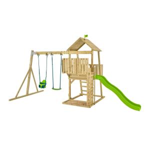Silla de bebé para parque infantil Gantry madera marrón FSC…