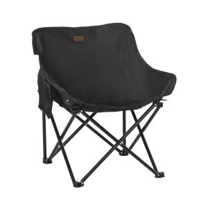 Silla de camping negro 61 x 54 x 66 cm