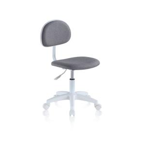 Silla de estudio juvenil lucky pvc, gris, 40 x 80 x 50