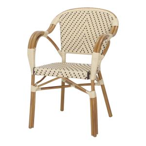 Silla De Exterior ángeles - Beige,marrón - 83x56x59