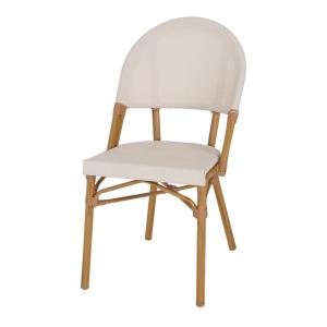 Silla de exterior konrad - beige,natural - 88x47x58