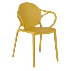 Silla de jardín polipropilena ochre