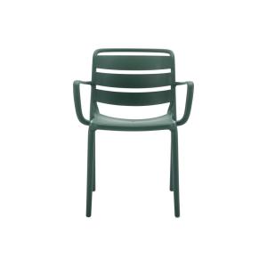 Silla de jardín polipropileno verde pino