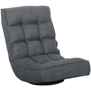 Silla de suelo 58x107x79 cm gris