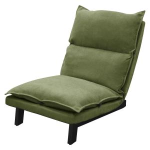 Silla de suelo reclinable verde, sofá bajo estilo japonés c…